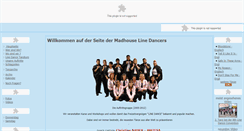 Desktop Screenshot of madhouse-linedancer.com